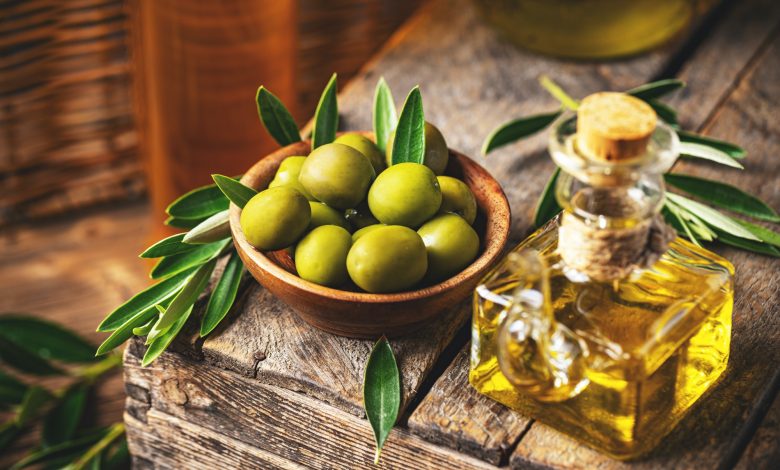 Olives and olive oil